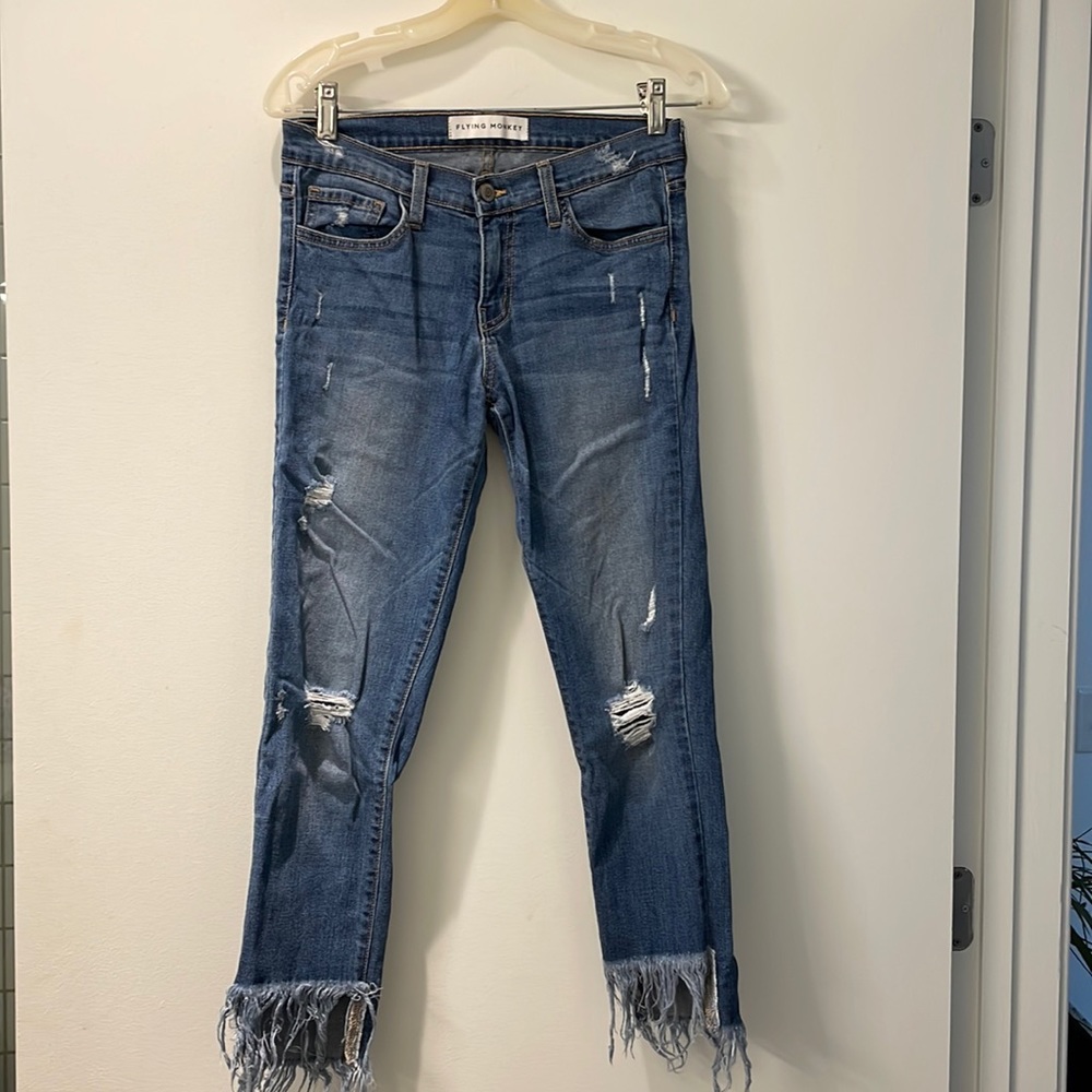 Flying monkey jeans